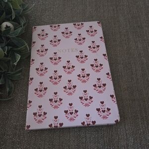 Pink Heart Design Notebook